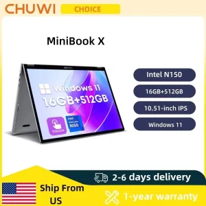MiniBook X 2-in-1 Touch Screen Laptop