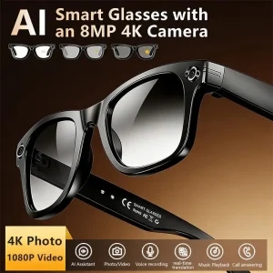 Multifunctional  Smart AI Camera Glasses with 8MP