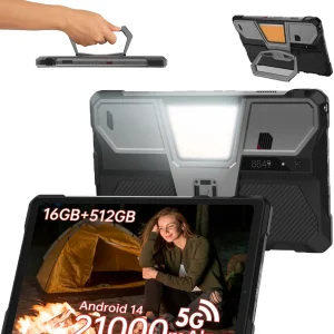 TANK PAD Unihertz Rugged Projector Tablet