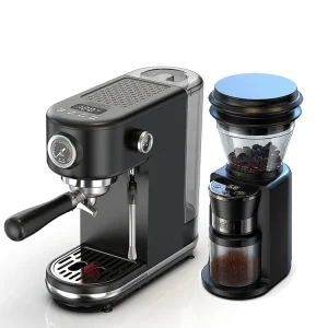 20Bar Semi Automatic Espresso Coffee Machine Temperature Adjustable