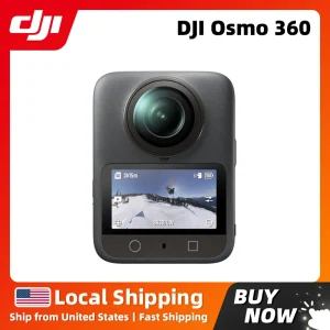 DJI Osmo 360 8K Revolutionary 360° Camera 1-Inch 360° Imaging Native 8K 360° Video 4K/120fps & 170° Boost Video 120MP 360° Photo