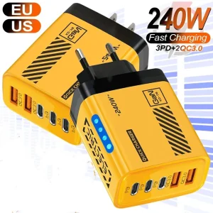 Desktop  Charger 240W 5-in-1 Fast Charging Charger