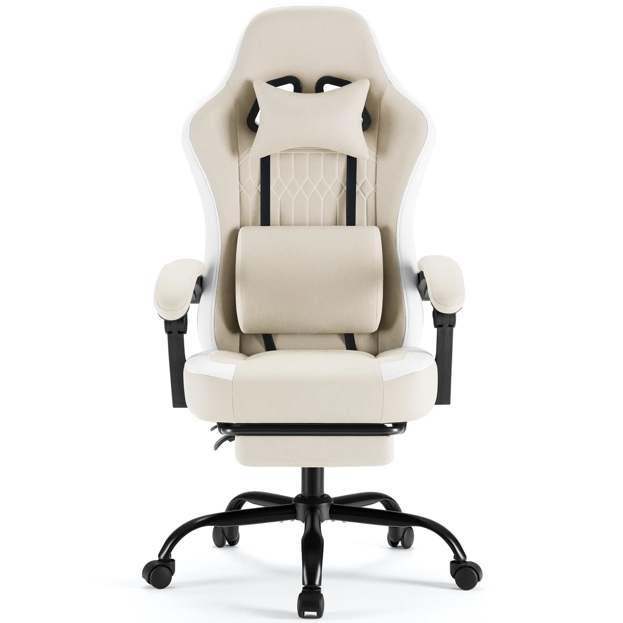 Ergonomic Computer Gaming Chair Height Adjustable 360° Swivel - Image 4