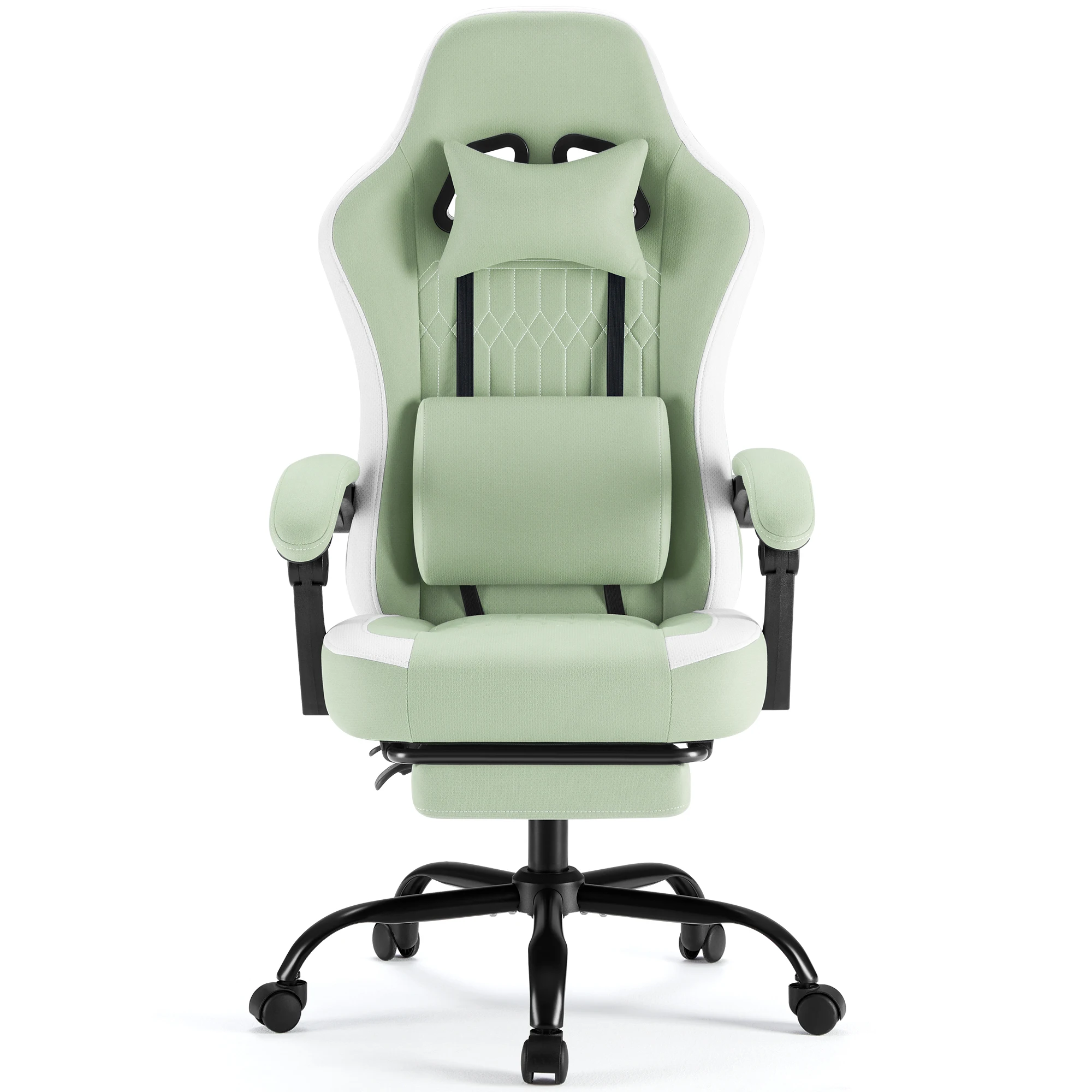 Ergonomic Computer Gaming Chair Height Adjustable 360° Swivel - Image 5