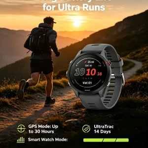 46mm Sports Smartwatch with 1.3-Inch Color Screen, 14-Day Battery