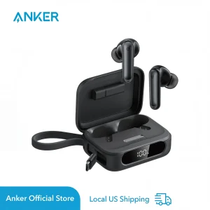 Adaptive Active Noise Cancellation Earbuds - Portable Phone Charger