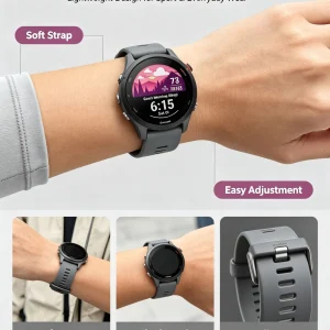 Sports Smartwatch with 1.3-Inch Color Screen, 14-Day Battery - Thumbnail Image 2