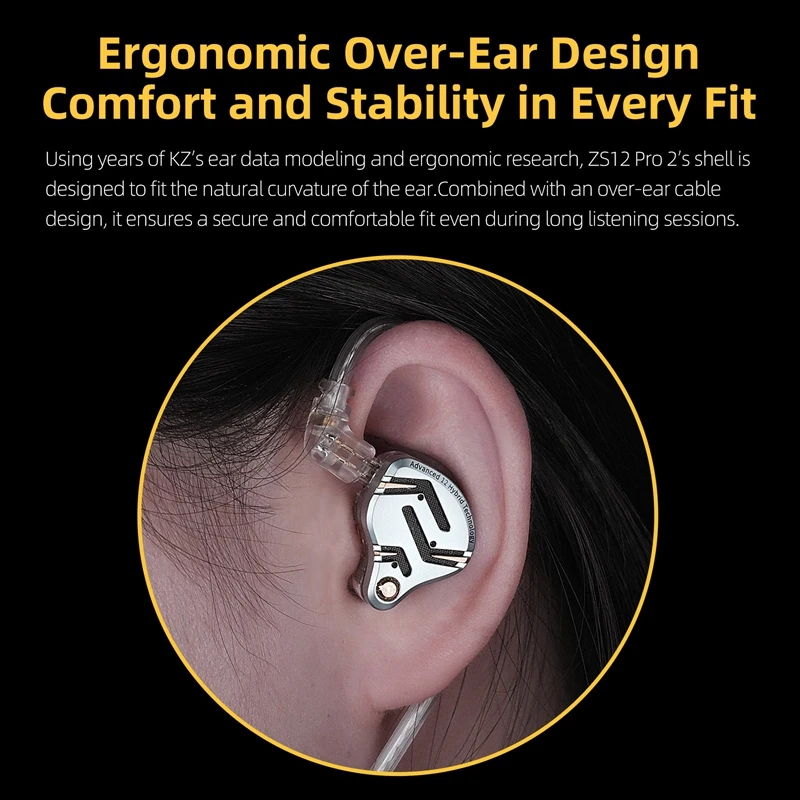 Clarity Sound Wired Headphones Detachable Cable Ergonomic Gaming Earbuds - Image 3