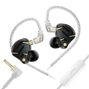 Clarity Sound Wired Headphones Detachable Cable Ergonomic Gaming Earbuds