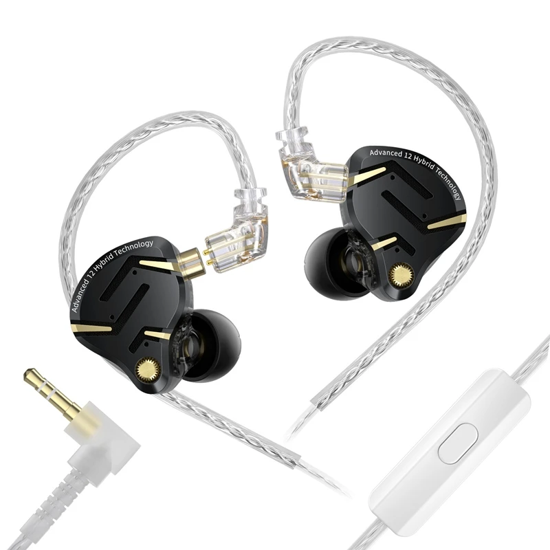 Clarity Sound Wired Headphones Detachable Cable Ergonomic Gaming Earbuds - Image 1