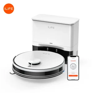 Robot Vacuum and Mop Combo, Self Emptying, 60 Day Capacity